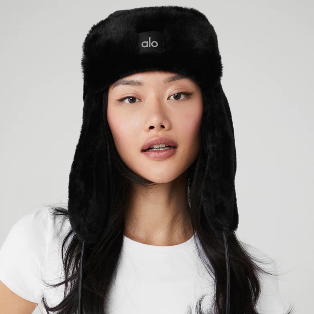 Alo Polar Faux Fur Hat- RARE Sold Out Everywhere!